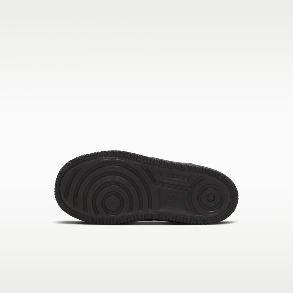 Nike Force 1 Low EasyOn Little Kids' Shoes - Black/Black/Black
