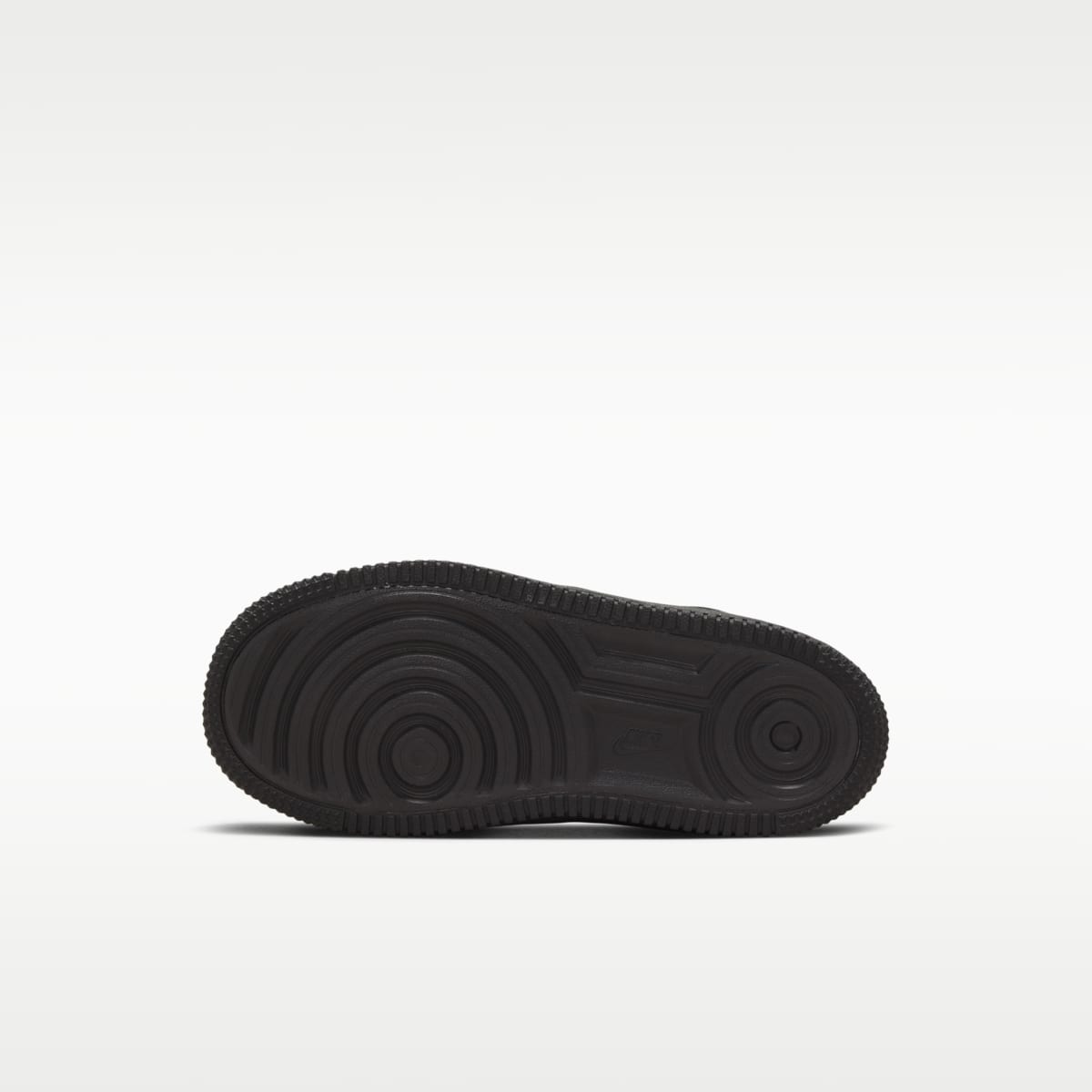 Nike Force 1 Low EasyOn Little Kids' Shoes - Black/Black/Black