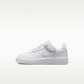 Nike Force 1 Low EasyOn Little Kids' Shoes - White/White/White