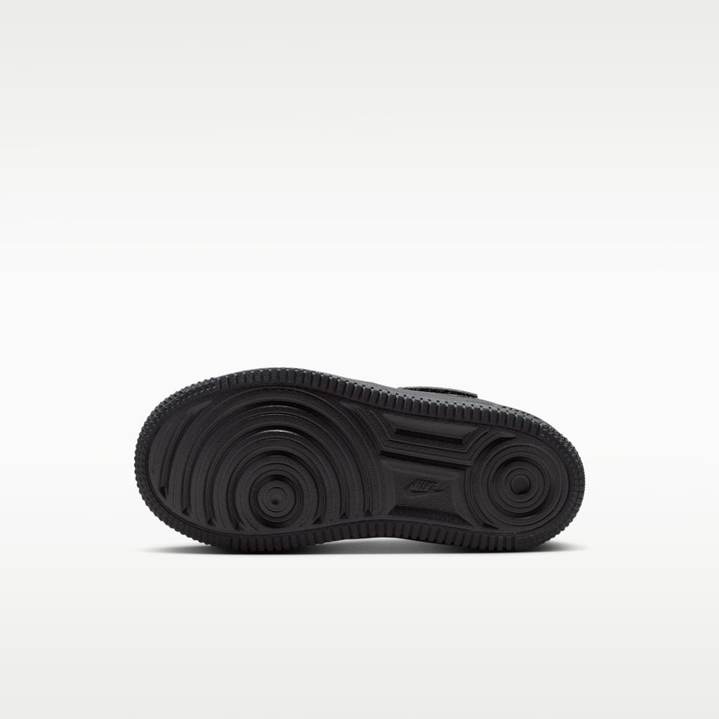 Nike Force 1 Low EasyOn Little Kids' Shoes - Black/Black/Black/Black