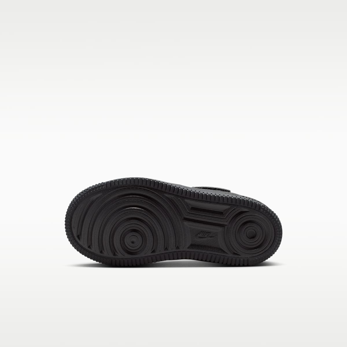 Nike Force 1 Low EasyOn Little Kids' Shoes - Black/Black/Black/Black
