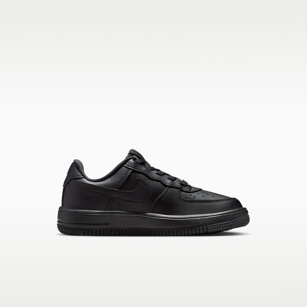 Nike Force 1 Low EasyOn Little Kids' Shoes - Black/Black/Black/Black