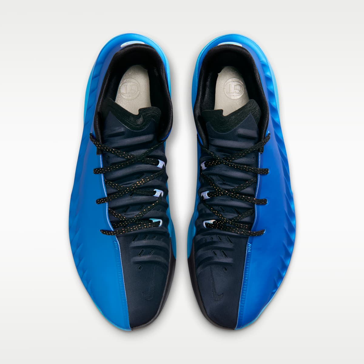 Nike G.T. Cut 4 Basketball Shoes - Photo Blue/Metallic Silver/Multi-Color - Image 4