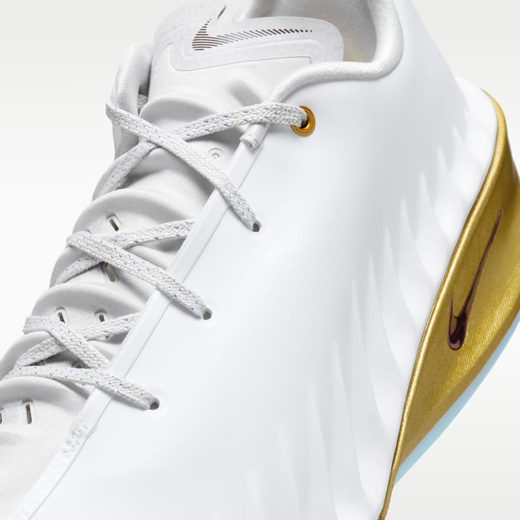 Nike G.T. Cut 4 CNY Basketball Shoes - White/Metallic Gold/Vast Grey/Light Chocolate - Image 7