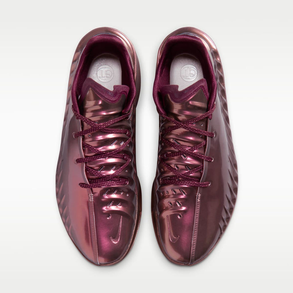 Women's Nike G.T. Cut 4 "Dylan Harper" Basketball Shoes - Metallic Rose Gold/Deep Maroon