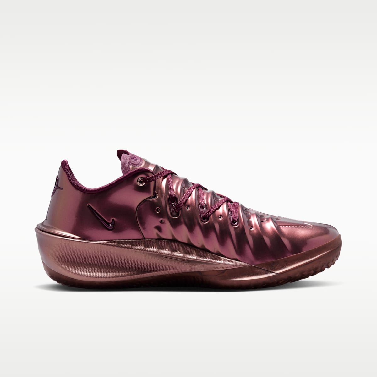 Women's Nike G.T. Cut 4 "Dylan Harper" Basketball Shoes - Metallic Rose Gold/Deep Maroon