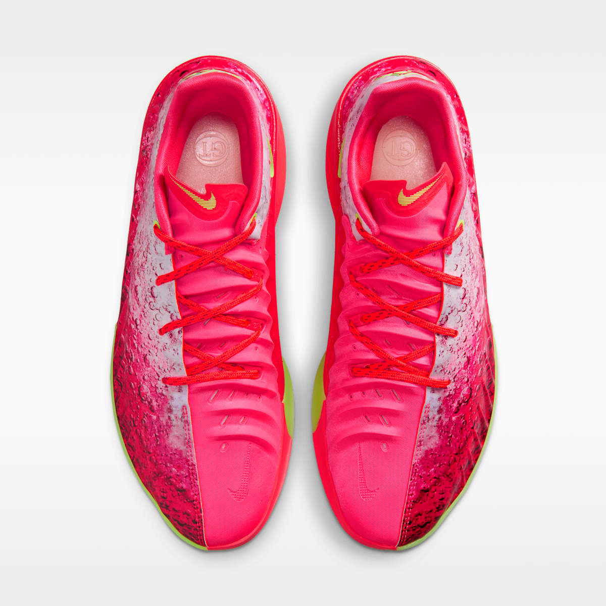 Women's Nike G.T. Cut 4 "Shirley Buckets" Basketball Shoes - Laser Crimson/Sport Red/Sport Red/Key Lime