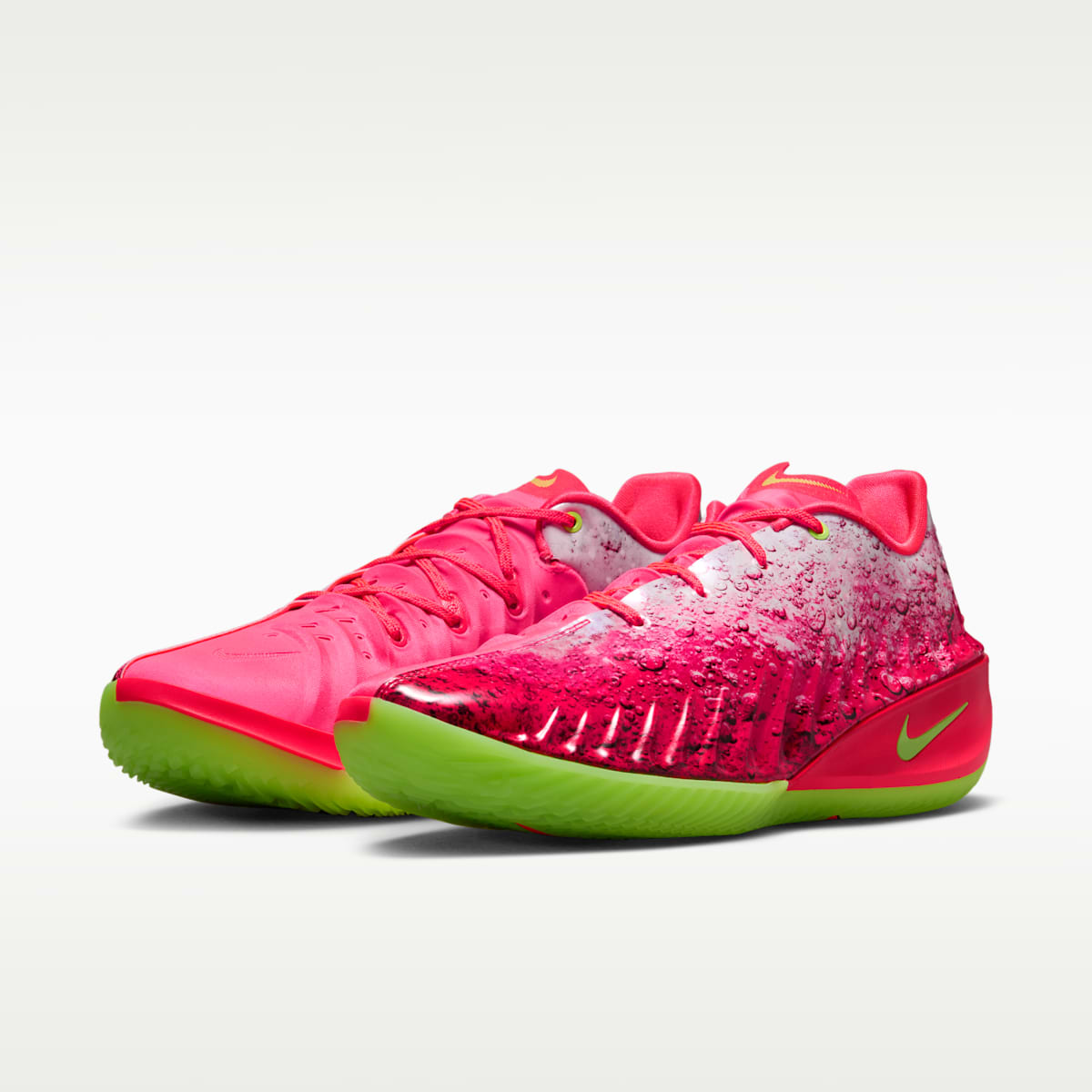 Women's Nike G.T. Cut 4 "Shirley Buckets" Basketball Shoes - Laser Crimson/Sport Red/Sport Red/Key Lime