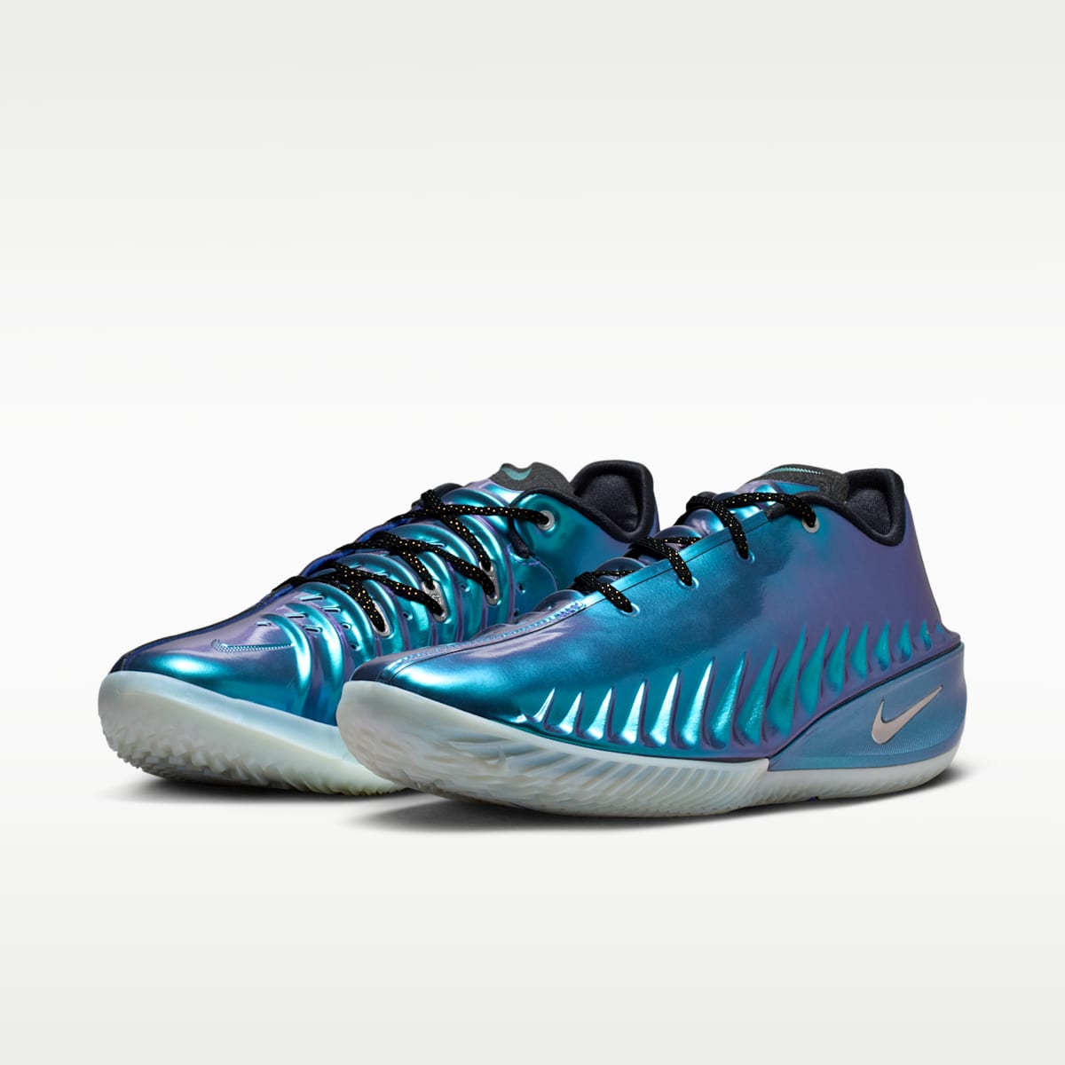 Nike G.T. Cut 4 Basketball Shoes - Persian Violet/Glacier Blue/Chrome - Image 5