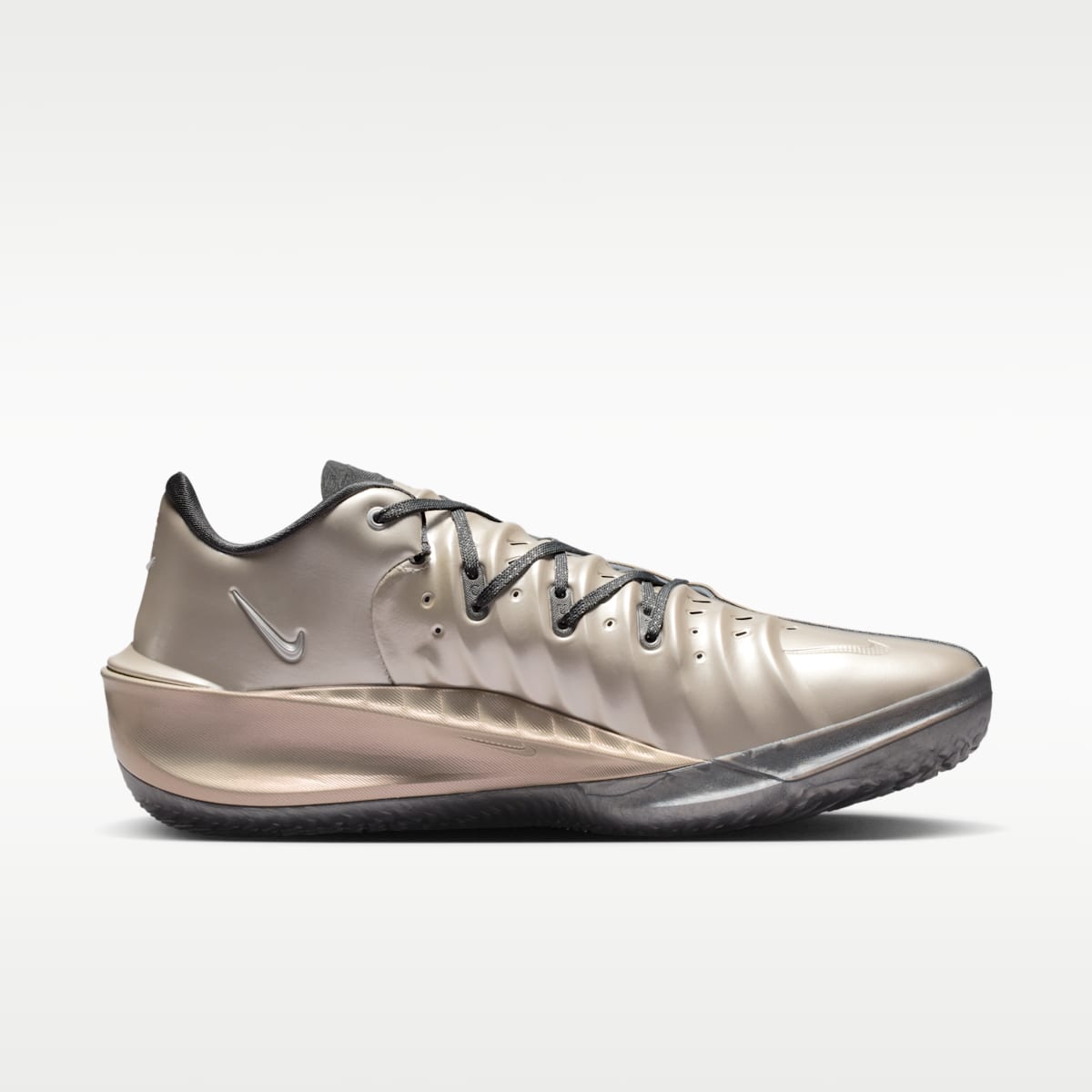 Nike G.T. Cut 4 "Rob Dillingham" Basketball Shoes - Metallic Silver/Iron Grey - Image 3