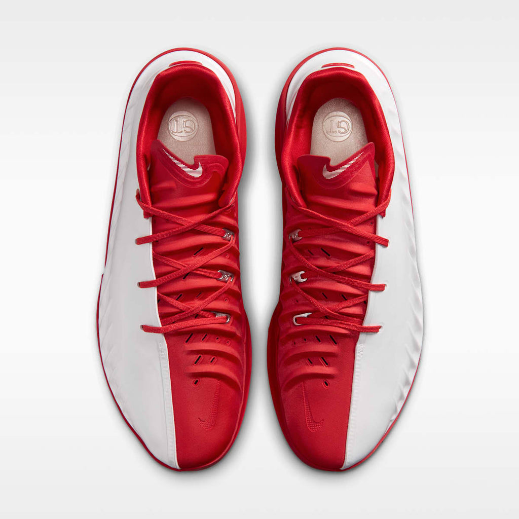 Women's Nike G.T. Cut 4 Basketball Shoes - White/University Red/Metallic Silver