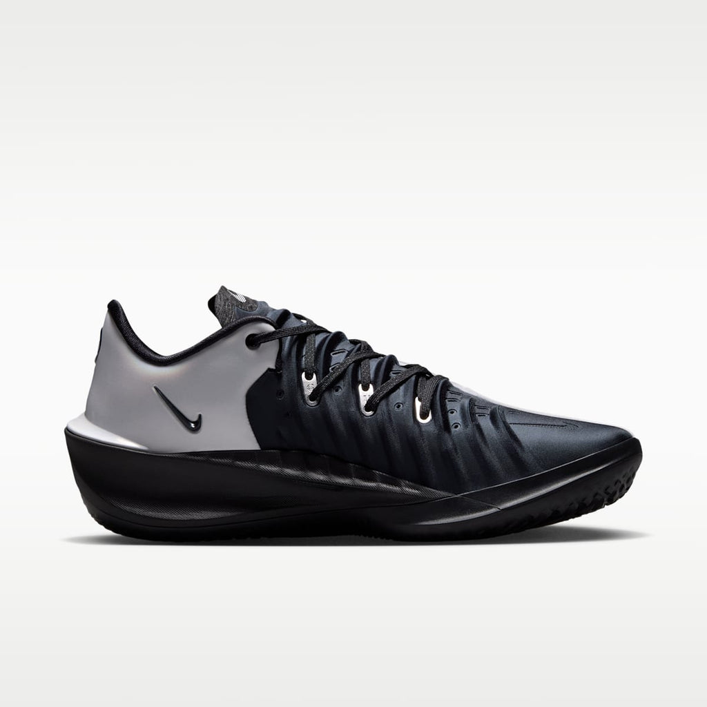Nike G.T. Cut 4 Basketball Shoes - White/Black/Metallic Silver - Image 3