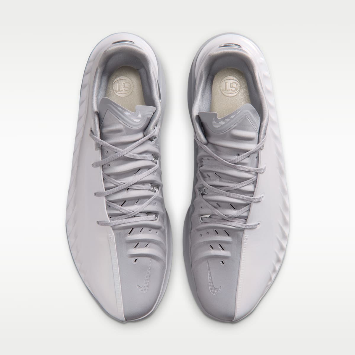 Women's Nike G.T. Cut 4 Basketball Shoes - White/Wolf Grey/Multi-Color/Metallic Silver