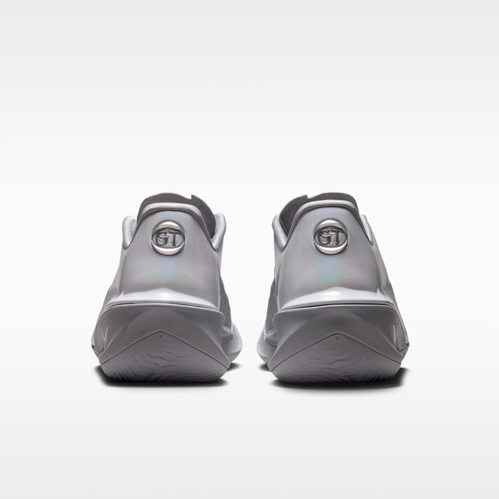 Nike G.T. Cut 4 Basketball Shoes - White/Wolf Grey/Multi-Color/Metallic Silver - Image 6