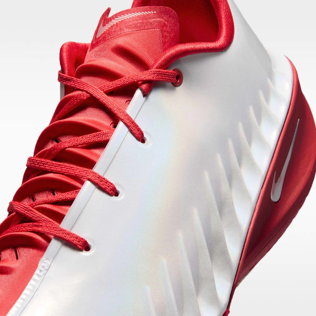 Nike G.T. Cut 4 Basketball Shoes - White/University Red/Metallic Silver - Image 7