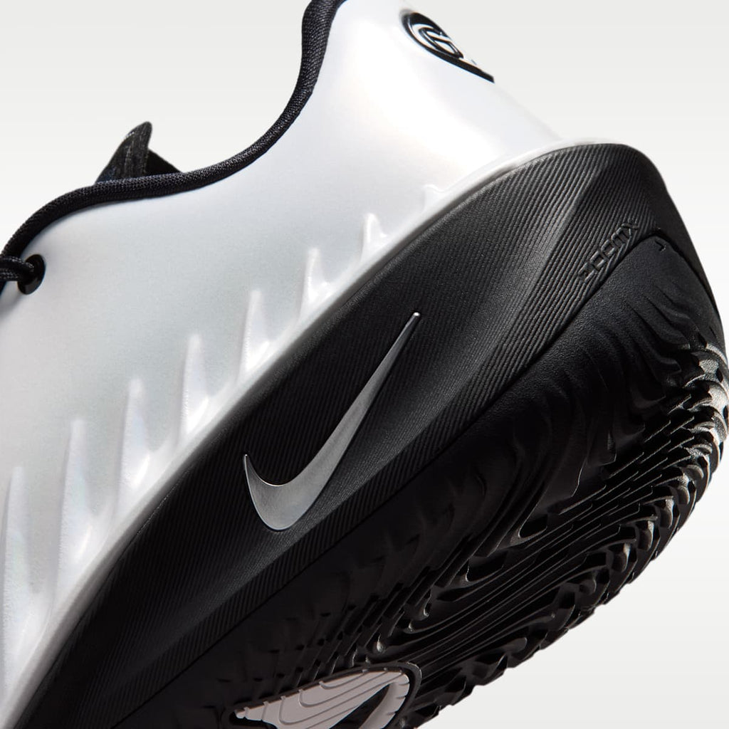 Nike G.T. Cut 4 Basketball Shoes - White/Black/Metallic Silver - Image 8