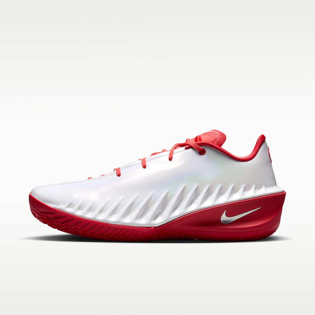 Women's Nike G.T. Cut 4 Basketball Shoes - White/University Red/Metallic Silver