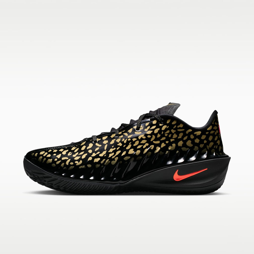Nike G.T. Cut 4 "Victor Wembanyama" Basketball Shoes - Black/Metallic Gold/Bright Crimson - Image 1