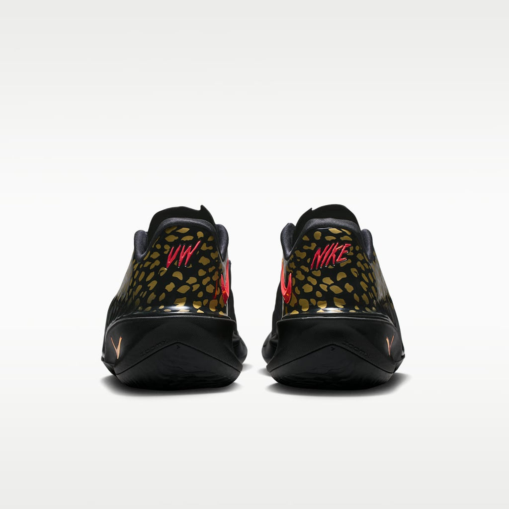 Nike G.T. Cut 4 "Victor Wembanyama" Basketball Shoes - Black/Metallic Gold/Bright Crimson - Image 6