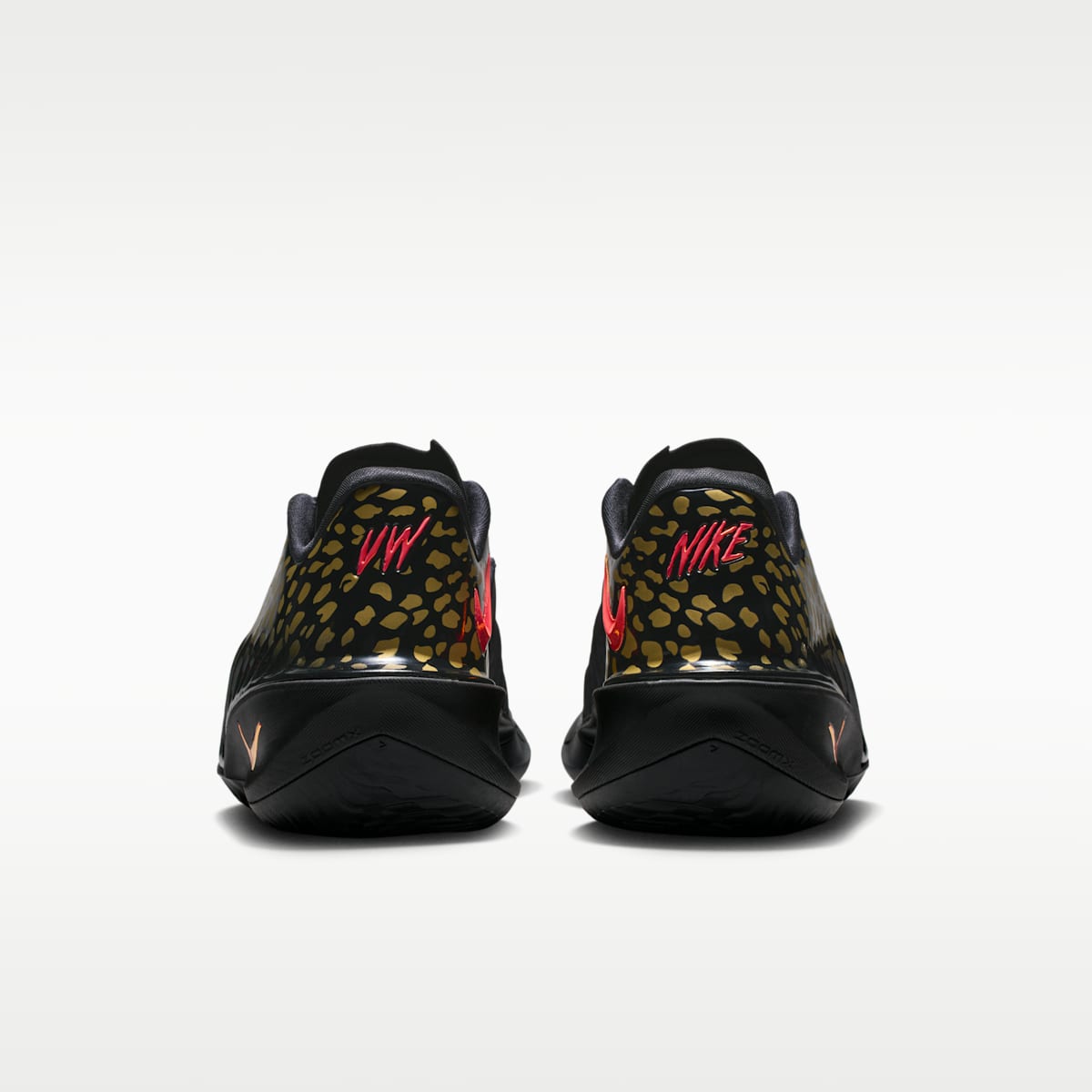 Nike G.T. Cut 4 "Victor Wembanyama" Basketball Shoes - Black/Metallic Gold/Bright Crimson - Image 6
