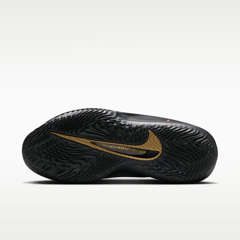Nike G.T. Cut 4 "Victor Wembanyama" Basketball Shoes - Black/Metallic Gold/Bright Crimson - Image 2