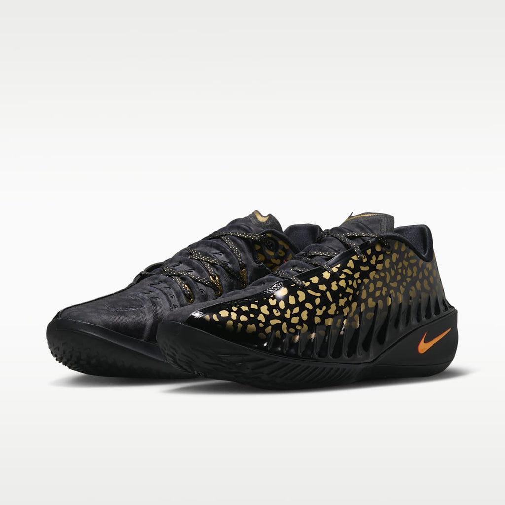 Nike G.T. Cut 4 "Victor Wembanyama" Basketball Shoes - Black/Metallic Gold/Bright Crimson - Image 5