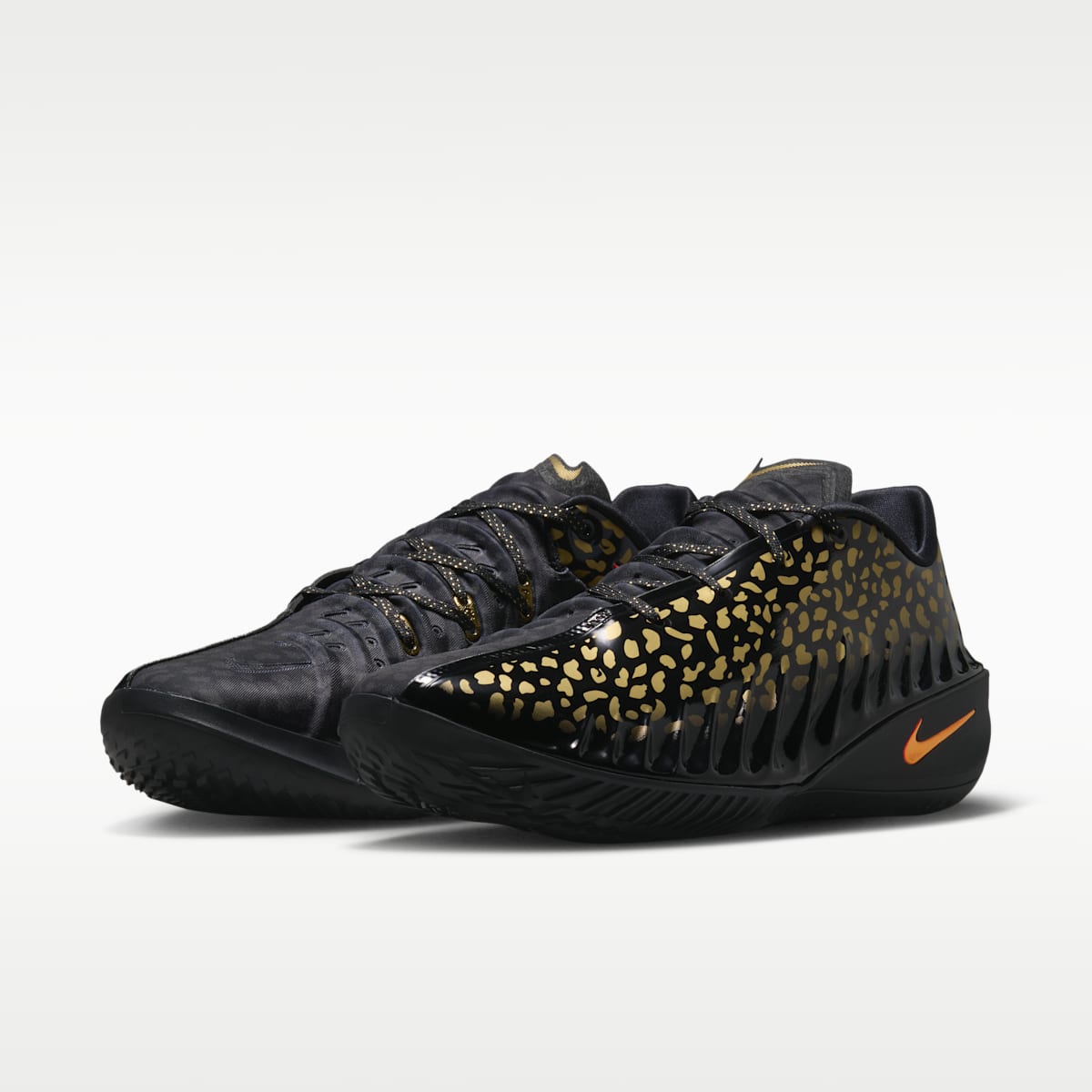 Nike G.T. Cut 4 "Victor Wembanyama" Basketball Shoes - Black/Metallic Gold/Bright Crimson - Image 5