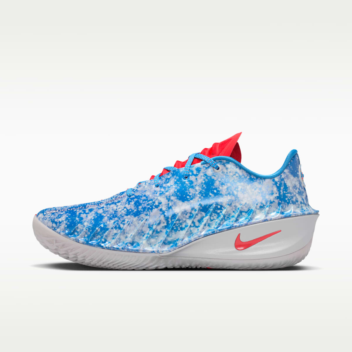 Women's Nike G.T. Cut 4 "WNBA 30th" Basketball Shoes - Light Photo Blue/Metallic Silver/White/Action Red