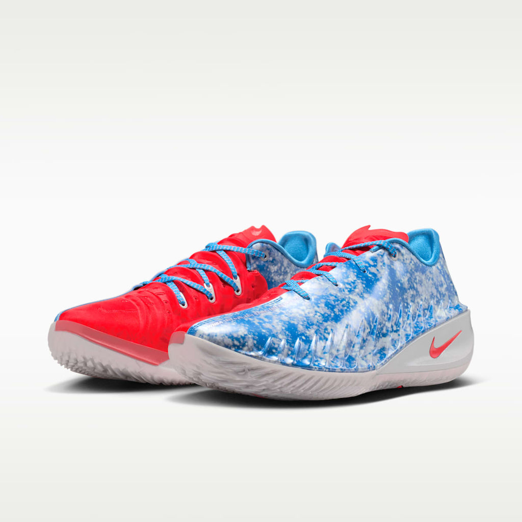 Women's Nike G.T. Cut 4 "WNBA 30th" Basketball Shoes - Light Photo Blue/Metallic Silver/White/Action Red