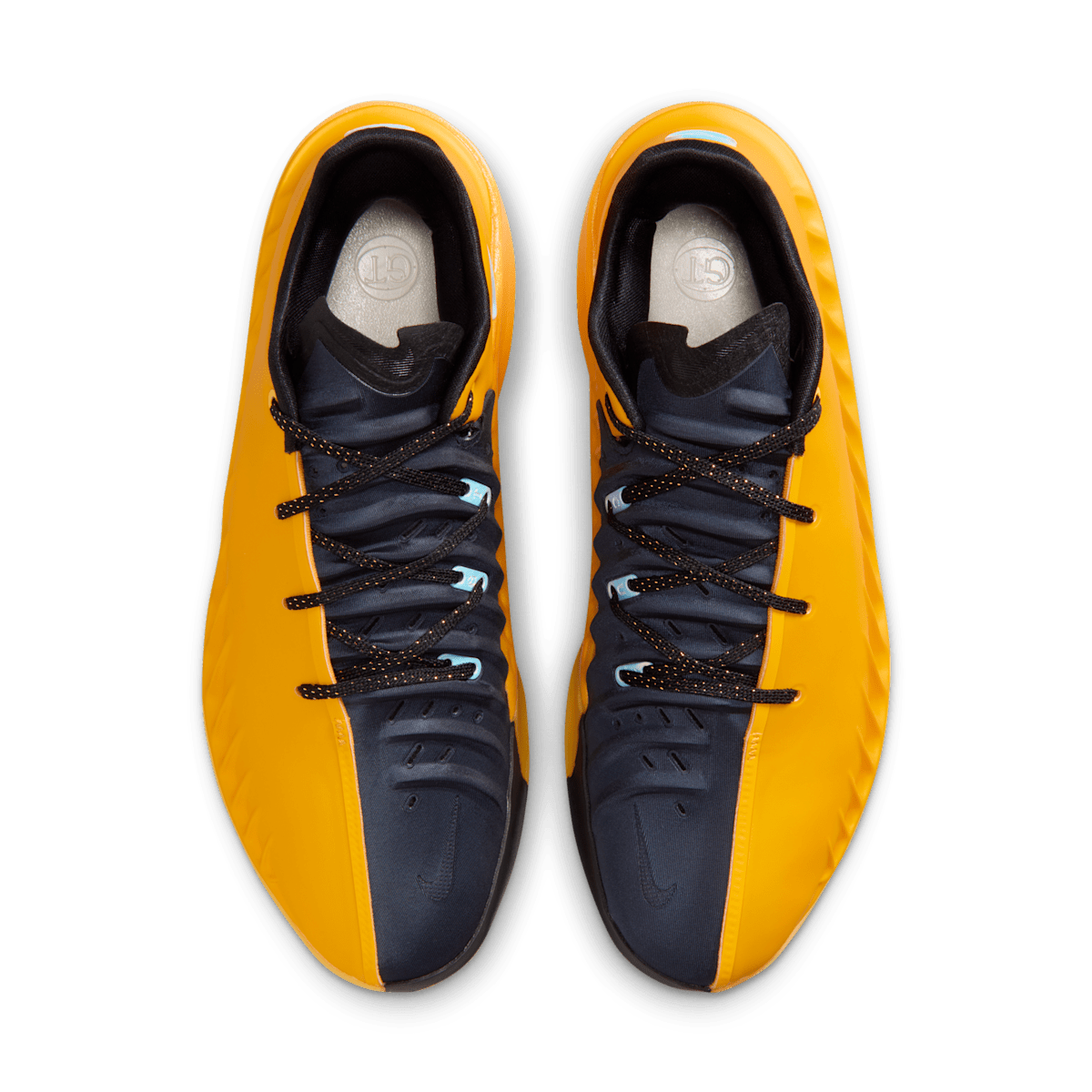 Nike G.T. Cut 4 Basketball Shoes - University Gold/Black/Multi-Color - Image 4