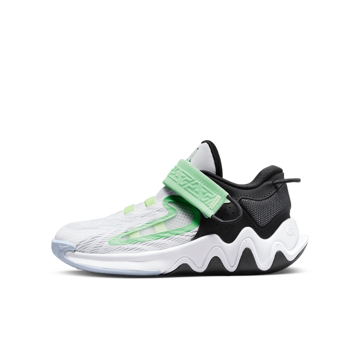 Giannis Immortality 2 Little Kids' Shoes - White/Barely Volt/Grey Fog/Black