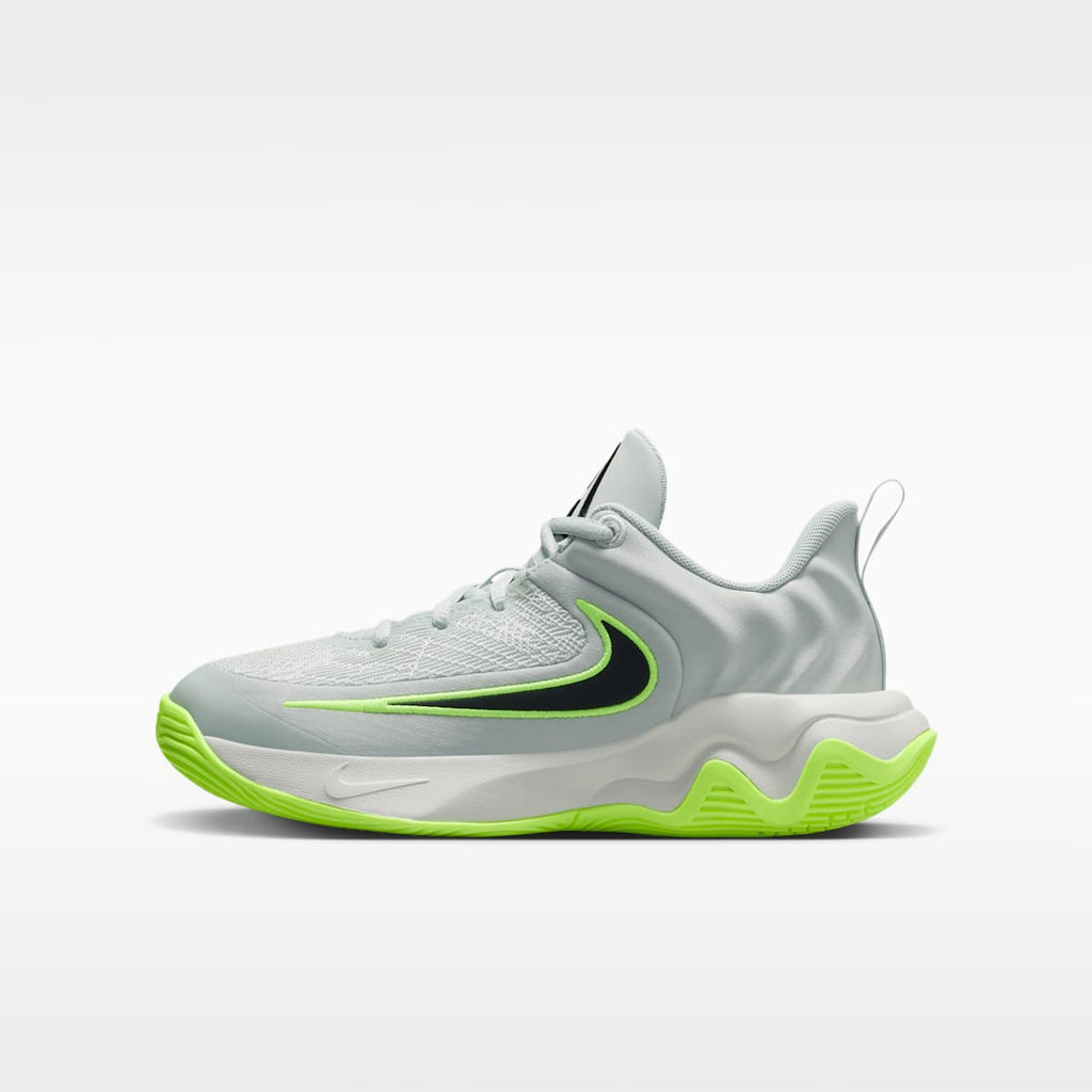 Giannis Immortality 4 Big Kids' Basketball Shoes - Light Silver/Volt/Black