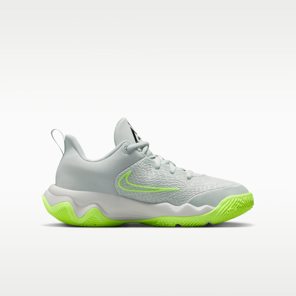 Giannis Immortality 4 Big Kids' Basketball Shoes - Light Silver/Volt/Black