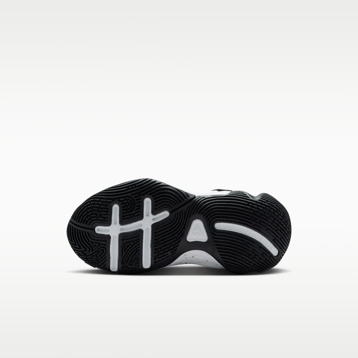 Giannis Immortality 4 Little Kids' Shoes - Black/White/Metallic Gold