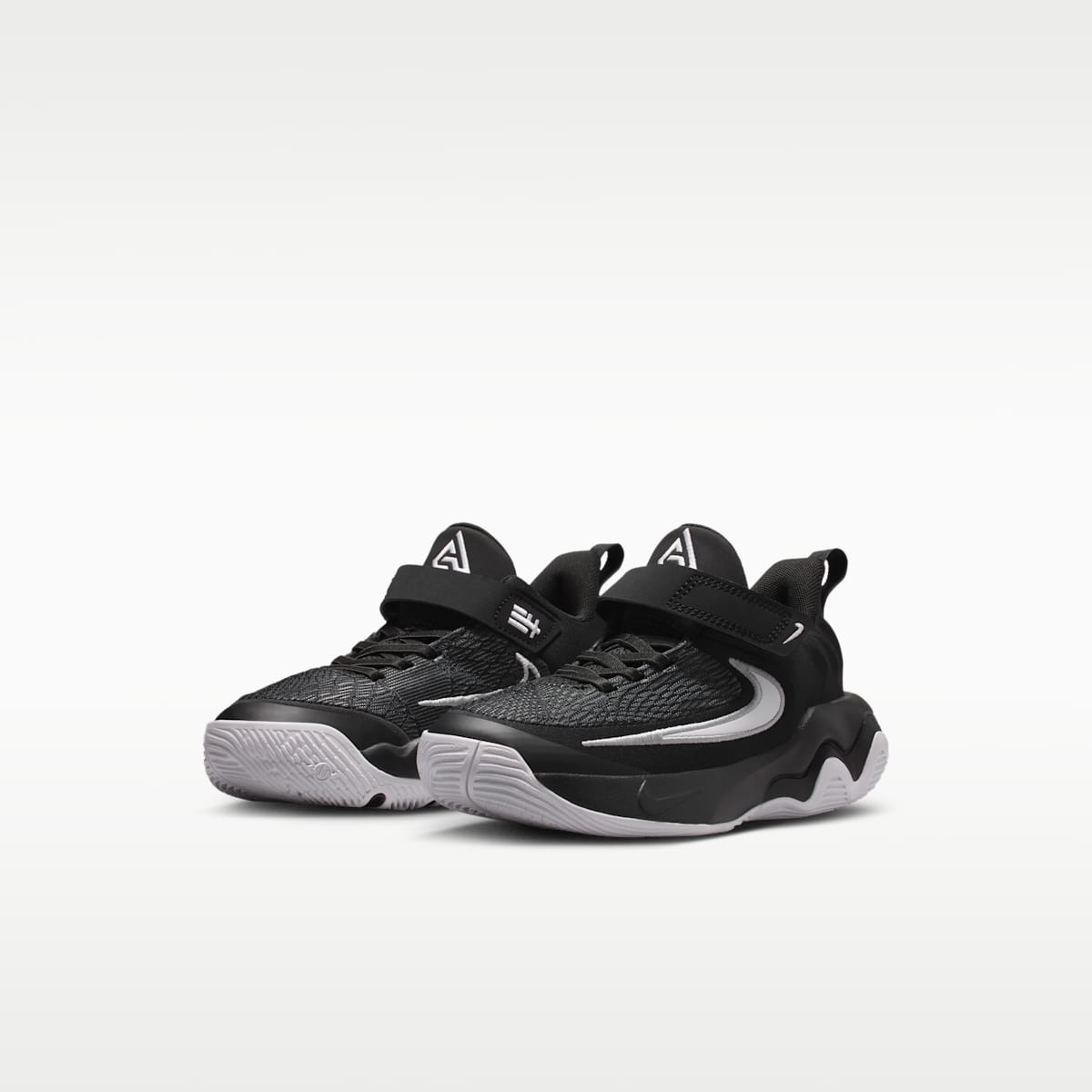Giannis Immortality 4 Little Kids' Shoes - Black/Wolf Grey/White