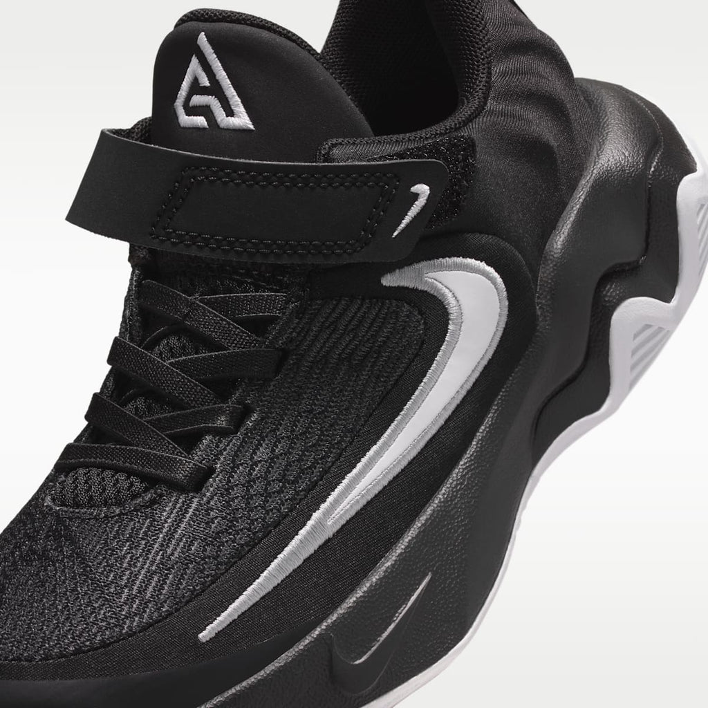 Giannis Immortality 4 Little Kids' Shoes - Black/Wolf Grey/White