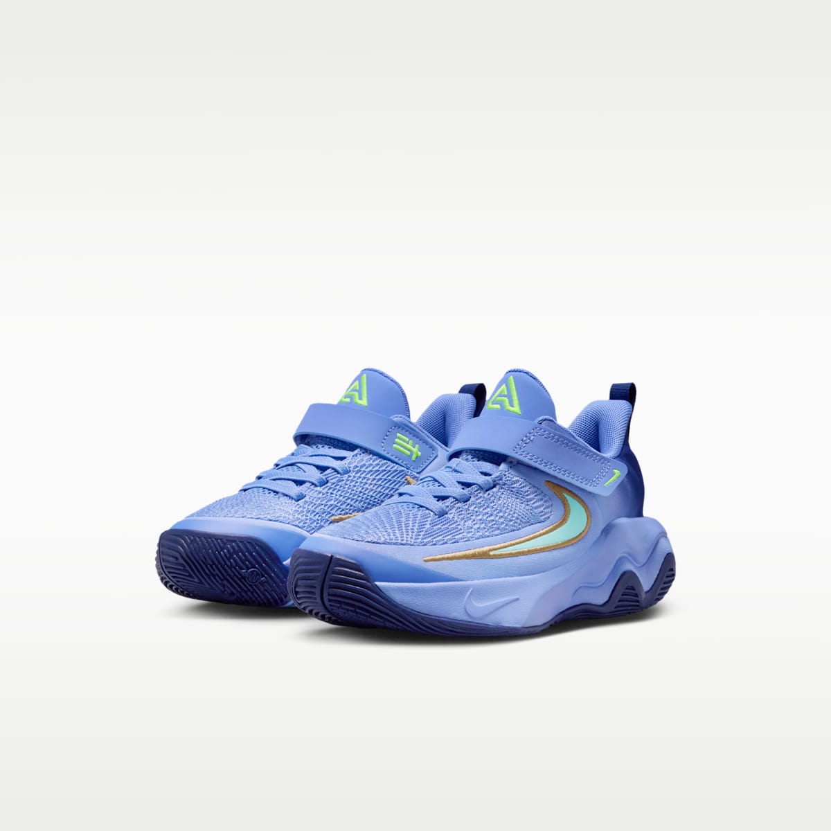 Giannis Immortality 4 Little Kids' Shoes - Royal Pulse/Deep Royal/Volt/Hyper Turquoise