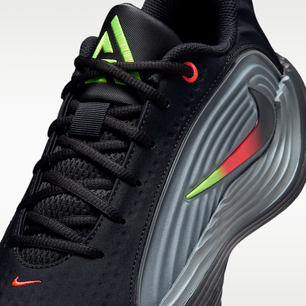 Giannis Immortality 5 Basketball Shoes - Black/Volt/Photon Dust/Bright Crimson - Image 7