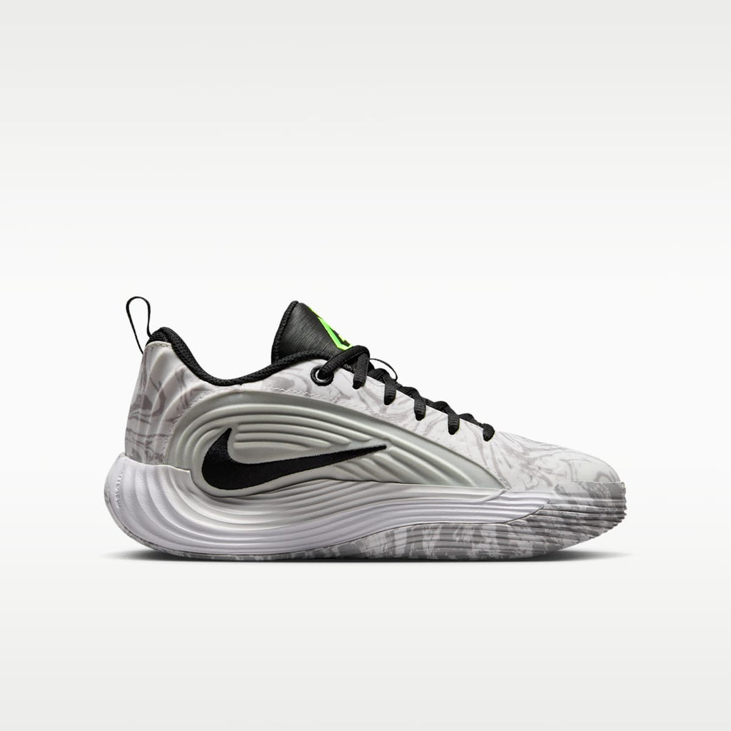 Giannis Immortality 5 Big Kids' Basketball Shoes - White/Off White/Light Smoke Grey/Metallic Silver - Image 3