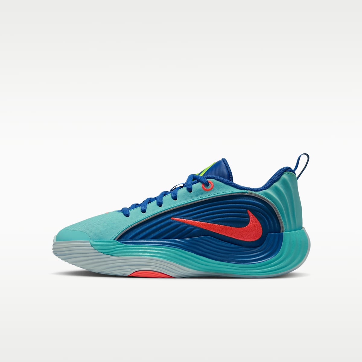 Giannis Immortality 5 Big Kids' Basketball Shoes - Hyper Turquoise/Star Blue/Hyper Turquoise/Hyper Orange - Image 1