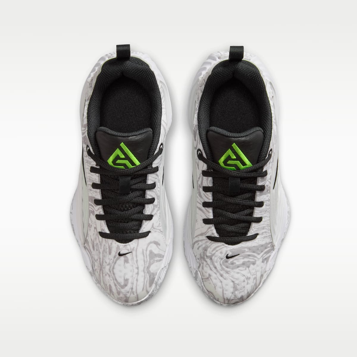 Giannis Immortality 5 Big Kids' Basketball Shoes - White/Off White/Light Smoke Grey/Metallic Silver - Image 4