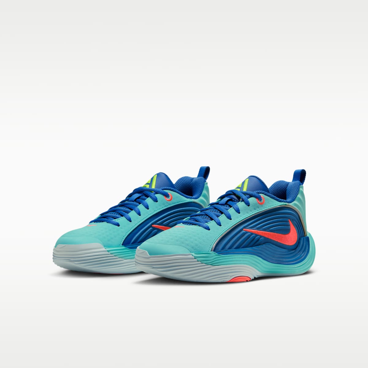 Giannis Immortality 5 Big Kids' Basketball Shoes - Hyper Turquoise/Star Blue/Hyper Turquoise/Hyper Orange - Image 5