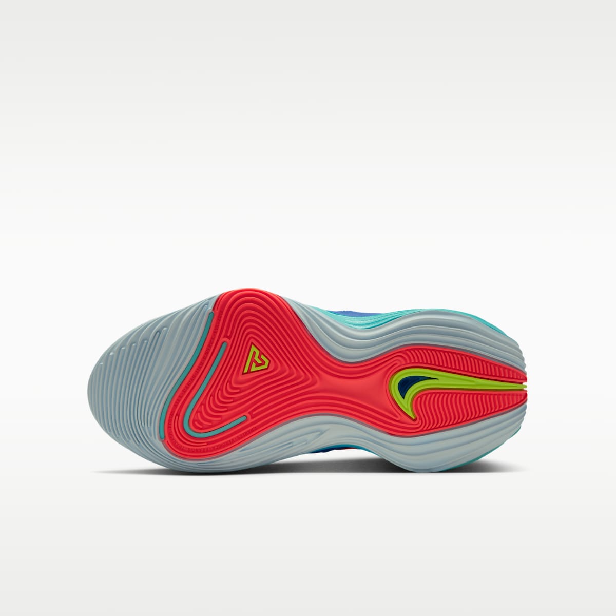 Giannis Immortality 5 Big Kids' Basketball Shoes - Hyper Turquoise/Star Blue/Hyper Turquoise/Hyper Orange - Image 2