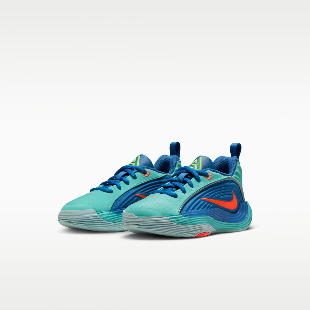 Giannis Immortality 5 Little Kids' Basketball Shoes - Hyper Turquoise/Star Blue/Hyper Turquoise/Hyper Orange