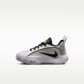 Giannis Immortality 5 Little Kids' Basketball Shoes - White/Off White/Light Smoke Grey/Metallic Silver