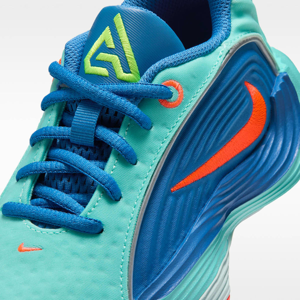 Giannis Immortality 5 Little Kids' Basketball Shoes - Hyper Turquoise/Star Blue/Hyper Turquoise/Hyper Orange