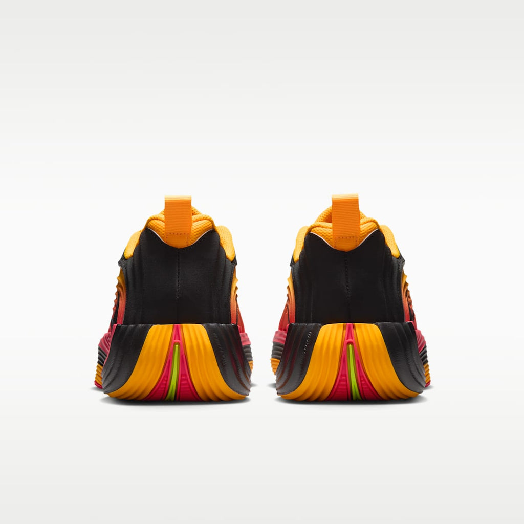 Women's Giannis Immortality 5 Basketball Shoes - Laser Crimson/Laser Orange/Black/Black