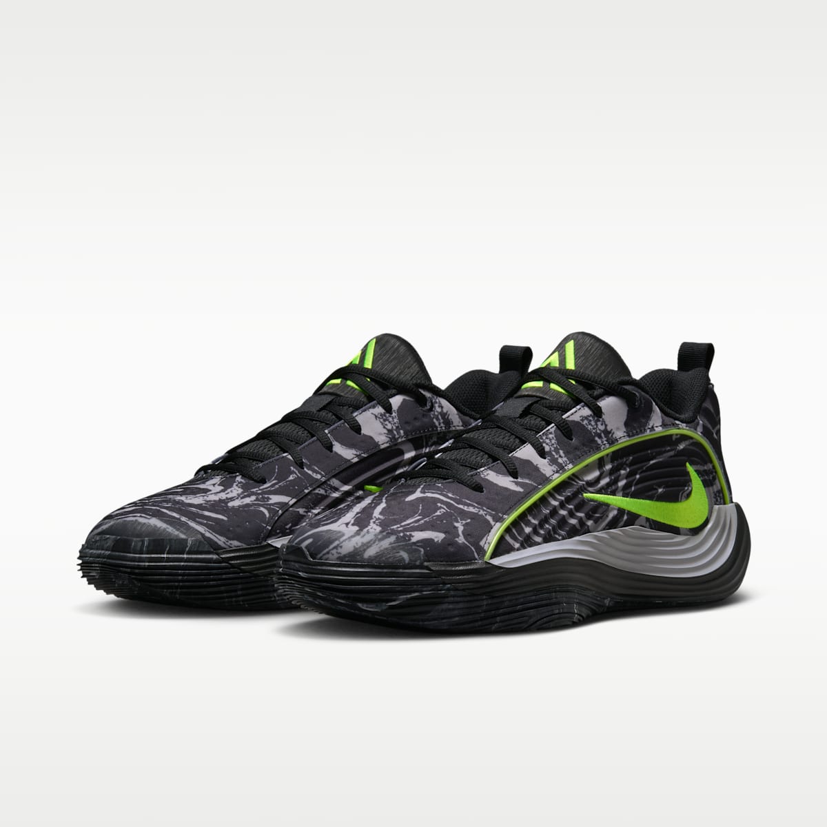 Giannis Immortality 5 Basketball Shoes - Black/Light Smoke Grey/Volt - Image 5