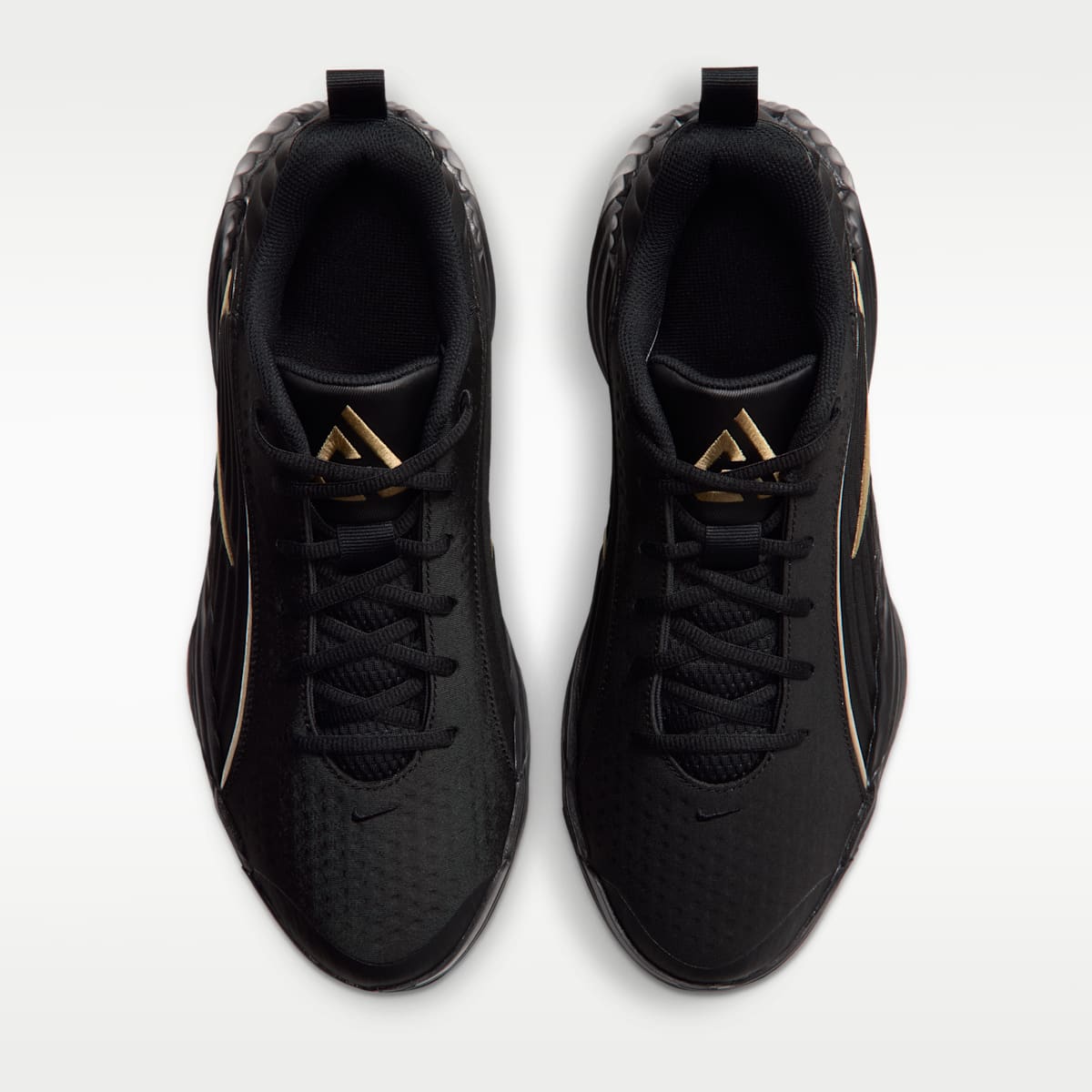 Giannis Immortality 5 Basketball Shoes - Black/Gum Light Brown/Volt/Metallic Gold - Image 4