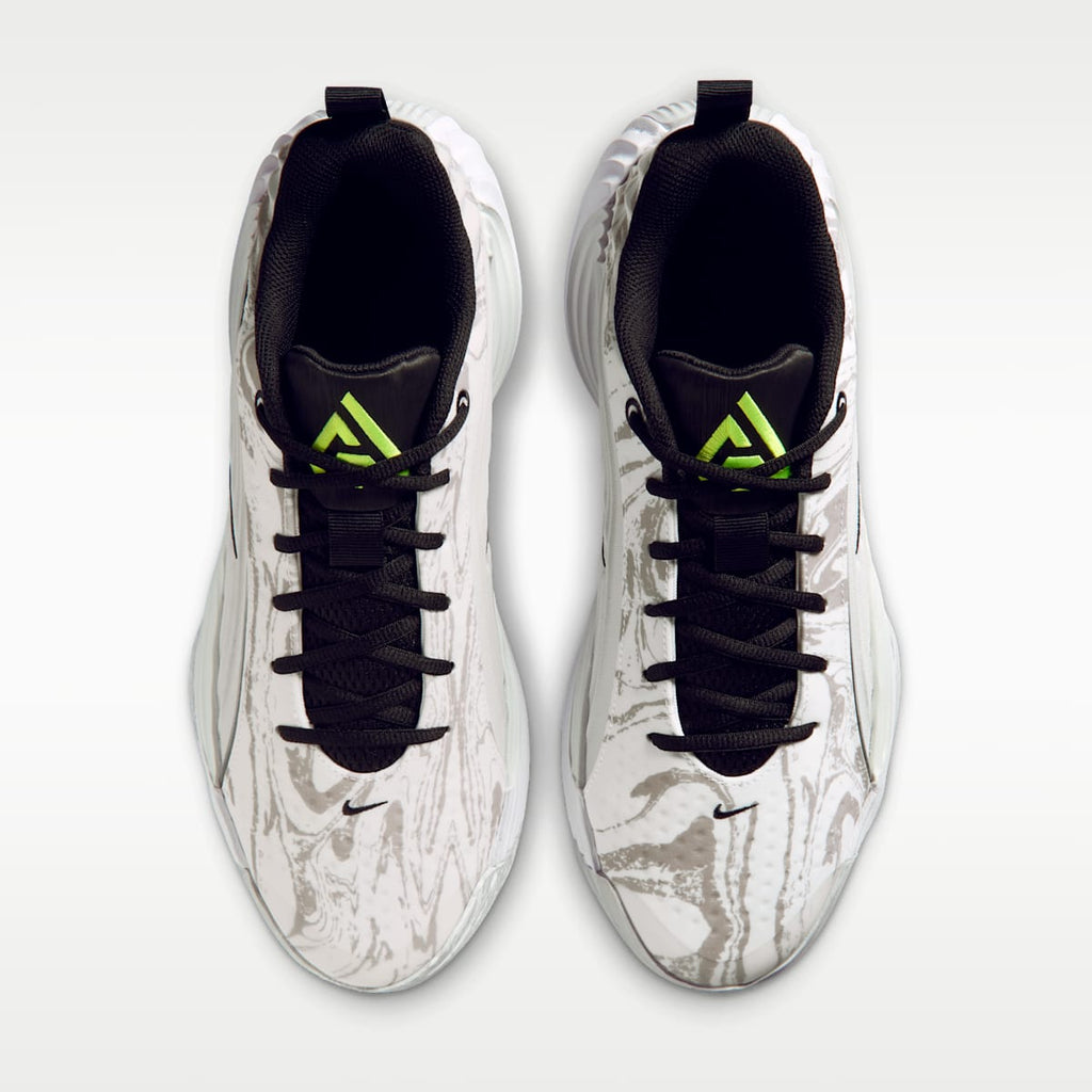 Giannis Immortality 5 Basketball Shoes - White/Off White/Light Smoke Grey/Metallic Silver - Image 4